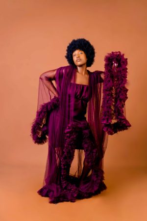 Crimson Whispers Robe